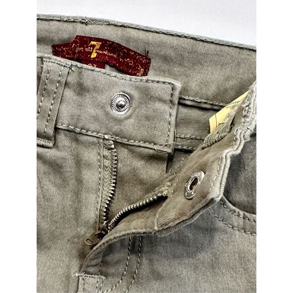 7 For All Mankind Green Jeans - Picture 4 of 6